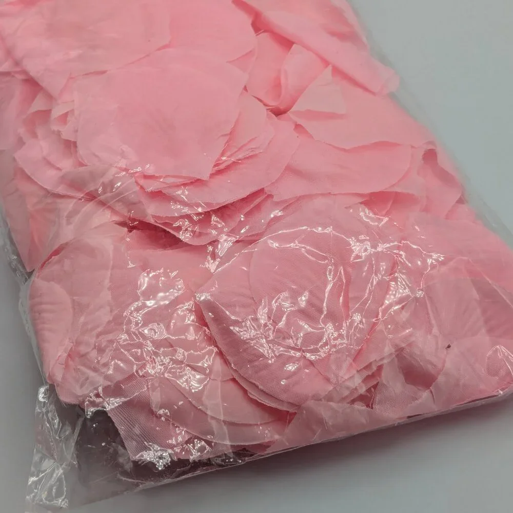300 Pink Faux Rose Petals from Details Accessories, Sealed Package